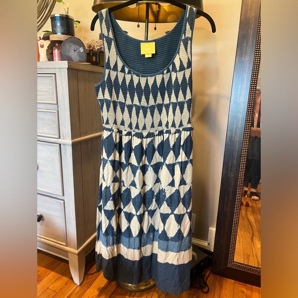 MAEVE Sun Dress size 10, cinched waist!
